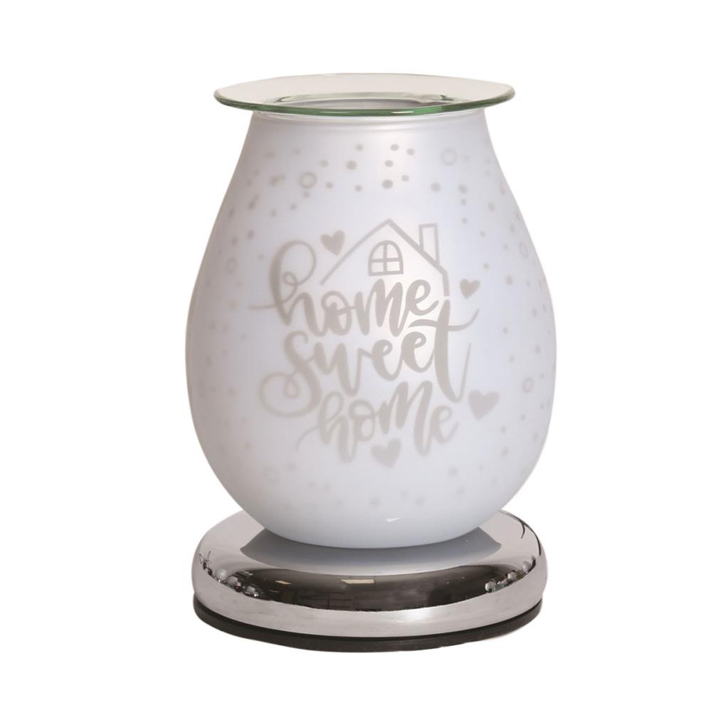 Aroma Sweet Home White Satin 3D Electric Wax Melt Warmer Extra Image 1